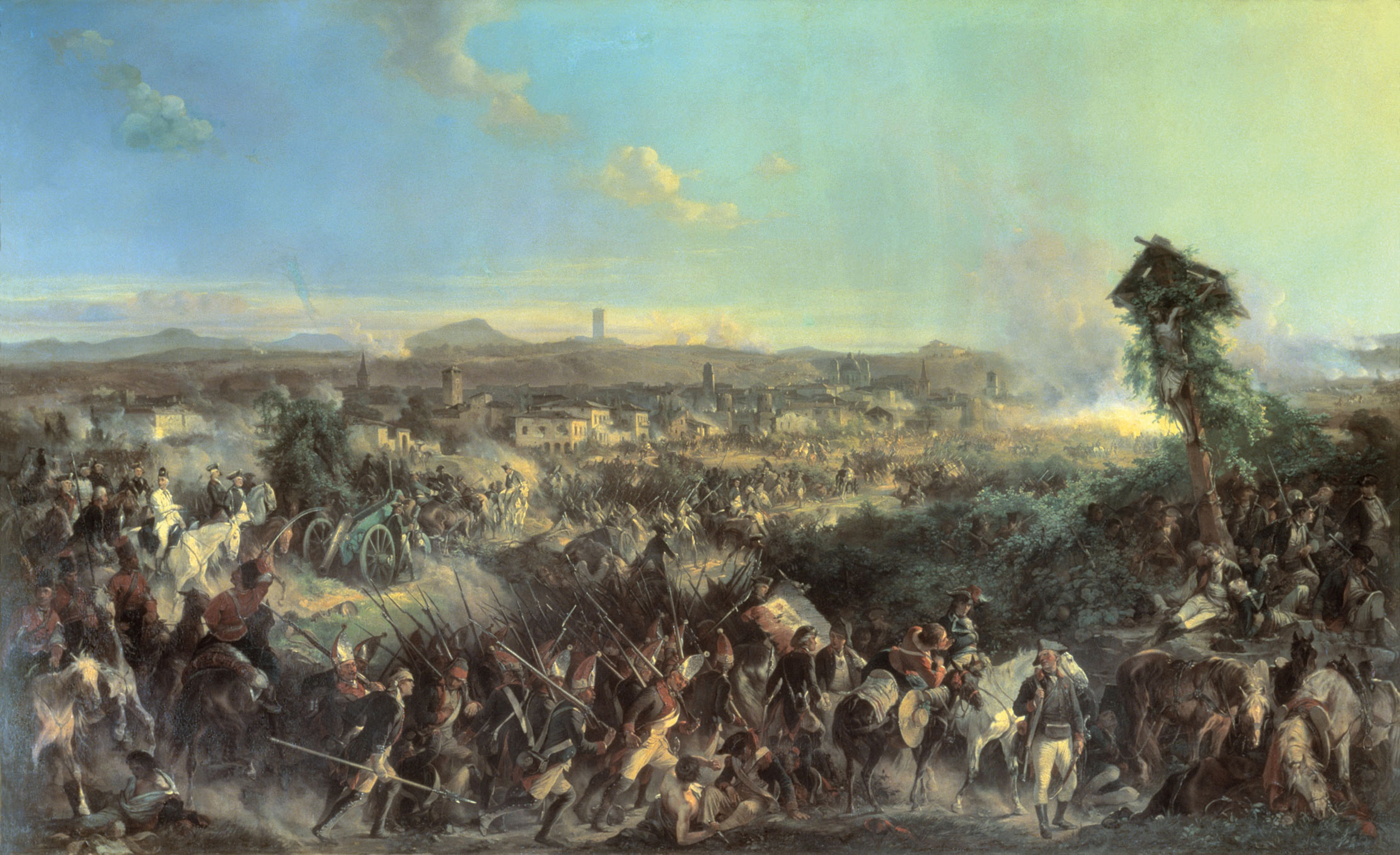 Bitwa pod Novi – Blumer walczył w niej w szeregach 4. batalionu piechoty I Legii. Fot. Wikimedia Commons
